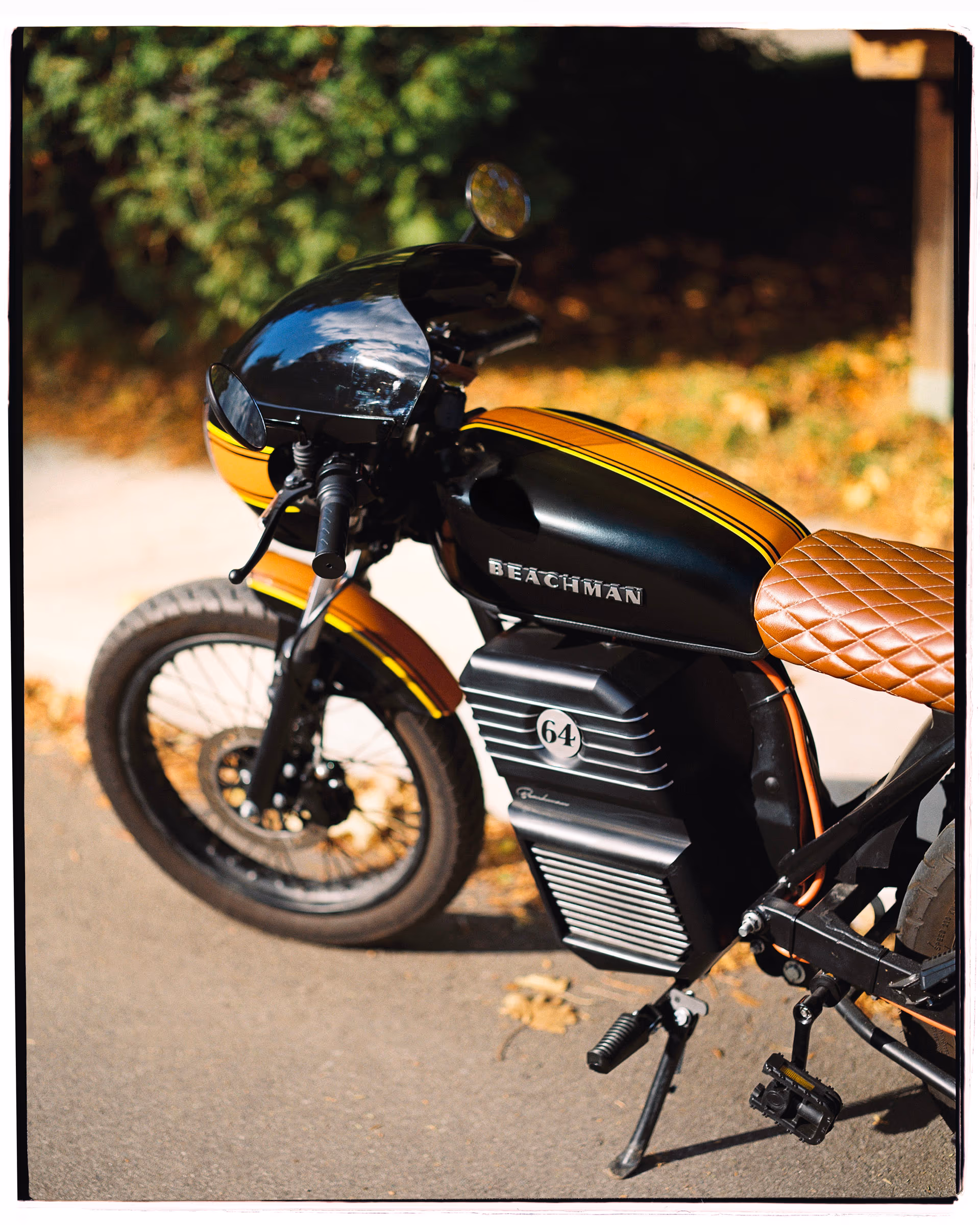 The full profile of the fairing build on a film frame