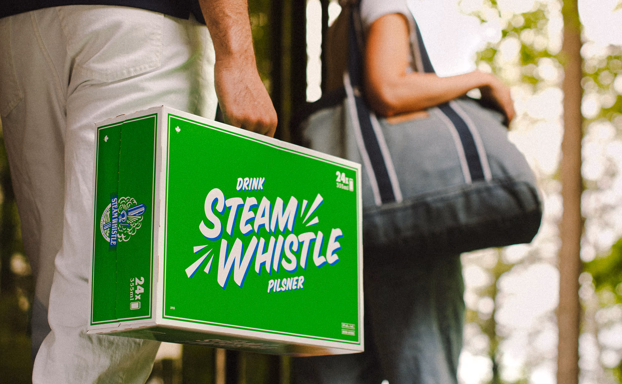 The green case carried in with the duffels